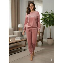 Miss Mavera Kadife Pijama Takımı
