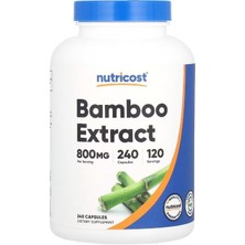 Nutricost Bamboo Extract 800 Mg 240 Caps.