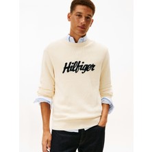 Tommy Hilfiger   SEASONAL GRAPHIC COTTON CNECK
