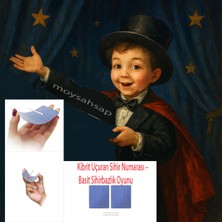 Kibrit Uçuran Sihir Numarası – Basit Sihirbazlık Oyunu 1 Adet 2 Kart