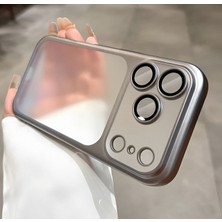 KumOziShop iPhone 16 Pro Uyumlu Lens Korumalı Saydam Kılıf