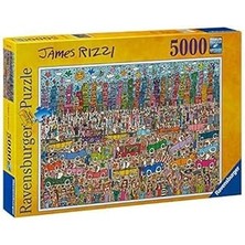 SHC4200 Ravensburger 5000 Parça Puzzle James Rizzi Şehir