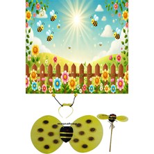 Arı Kanat Seti Kanadı Tacı ve Asası Vızz Vızz Arı Kanat Setiii