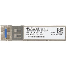 Huaweı SFPGELXSM1310 Sm 1.25G 1310NM 10KM Sfp Modül