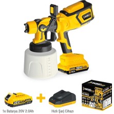 Sgs 5460 Akülü Boya Tabancası 1x2.0 Akülü
