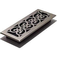 SHC4200 Grates 4-Inç 12 Inç Kaydırma Floor Register, Kahverengi, SPH412-NKL