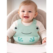 Kitchen Pembelia Silikon Bebek Mama Önlüğü Çocuk Mama Önlük Leke Tutmaz Yıkanabilir