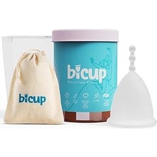 SHC4200 Bicup Medium Menstrual Cup Fda Onaylı, Antialerjik, Vegan, Menstrüel Kap (Regl Kabı + Sterilizasyon