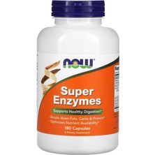 Now Foods Super Enzymes 180 Kapsül