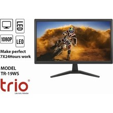Trio 19 TR-19WS 3ms 60Hz Vga+Hdmı Fhd LED Monıtor