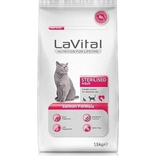 SHC4200 Lavital Somonlu Kısırlaştırılmış Kedi Maması 1,5kg