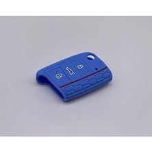 SHC4200 Parça Deponuz (689) Silikon Anahtar Kabı, Sustalı Anahtar Kılıfı Skoda Kamiq ile Uyumlu