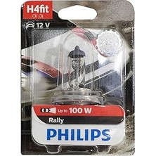 SHC4200 H4 100W Rally Araba Far Ampulü, 12V,