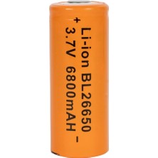 Magicool BL26650 3.7V 6800 Mah Lithium Li-Ion Şarjlı Pil