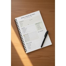 Imajmix A5 Sipariş & Gönderi Takip Defteri -30 Yaprak– Küçük Işletmeler Için Günlük Takip Defteri