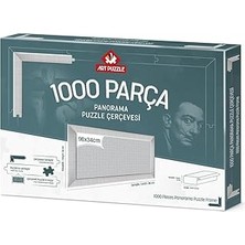 SHC4200 Puzzle Gümüş 1000 Parça Panorama Demonte Puzzle Çerçevesi