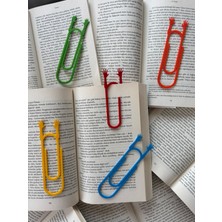 Todekora El Sallayan Ataç Kitap Ayracı Seti 5'li Çok Renkli 13 cm