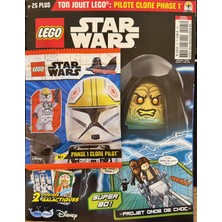 LEGO Star Wars Aylık Dergi - Phase 1 Clone Pilot Figür - Fransızca