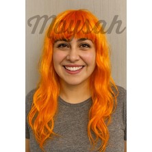 Peruk Saç Parti Peruk Sentetik Peruk Fileli ve Lastikli Renk Seçiniz 55 cm 1 Adet Fiyatı