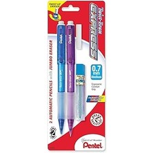 SHC4200 Pentel Twist-Erase Express Kurşun ve Silgili Otomatik Kalem, 0,7 Mm, Çeşitli Variller, 2'li Paket (