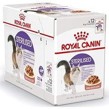 SHC4200 Royal Canin Sterilised Jelly Kısır Kedi Pouch Yaş Mama, 85 gr x 12 Adet