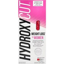 Muscletech Hydroxycut Women Health 60 Rapid-Release Liquid Caps - Includes Biotin Collagen Folate & Iron