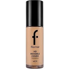 SHC4200 Invisible Cover Hd Hafif Yapılı &amp; Yarı Parlak Bitişli SPF30 Fondöten 090 Gldn Ntrl