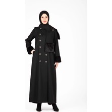Beyza Atkılı ve Kürk Detaylı Kaban 9455