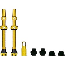 SHC4200 Muc-Off Tubeless Valves V2, Gold 44MM - Tubeless Valf, Tüpsüz Lastikler Için Valf Çekirdeği Sökme A