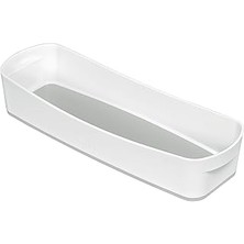 SHC4200 Leitz Mybox Uzun Masaüstü Düzenleme Kutusu, Parlak Görünüm, Plastik, Beyaz/gri, 52581001