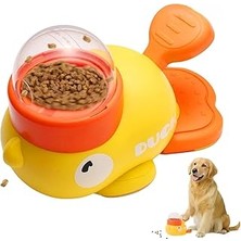 SHC4200 Ördek Mama Dağıtıcı Zeka Oyuncağı – Yavaş Besleyici Puzzle Pet Toy, Etkileşimli Kedi ve Köpek Oyunc