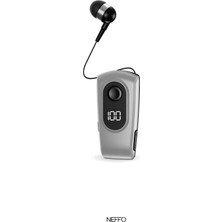 Neffo Makaralı Kulaklık Bluetooth 5.4 | 18 Saat Konuşma | Dijital Ekran | Titreşimli | Yüksek Kalite Ses