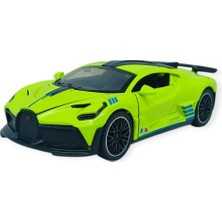 Novytech Sesli Işıklı Spor Araba 15 cm - 3241D- Yeşil (Lisinya)