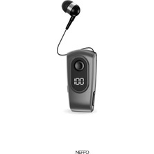 Neffo Makaralı Kulaklık Bluetooth 5.4 | 18 Saat Konuşma | Dijital Ekran | Titreşimli | Yüksek Kalite Ses