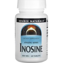 Source Naturals Athletic Series Inosine Calcium Bone, Joint & Cartilage 500 Mg, 60 Tablet
