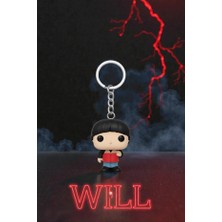 Lades Stranger Things Funko Pop Figür Anahtarlık – Will Koleksiyonluk Anahtar Süsü