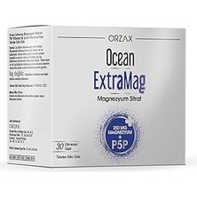 SHC4200 Orzax Extramag 250 Magnezyum Sitrat + P5P 30 Saşe