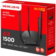 Tplınk Mercusys MR60X AX1500 2.4/5ghz Dual Band Wıfı 6 Router