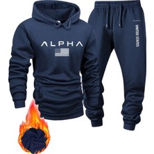 Bellanova Erkekler Için Spor Iki Parçalı Kapüşonlu Sweatshirt ve Pantolon Takımı