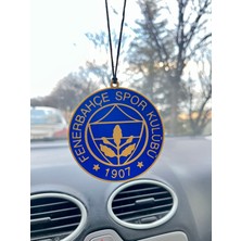 Serüven Dikiz Aynası Süsü – Fenerbahçe Taraftarına Özel - Sarı & Lacivert - Çift Yönlü 3D Baskı, Cam Çizmez