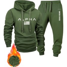 Bellanova Erkekler Için Spor Iki Parçalı Kapüşonlu Sweatshirt ve Pantolon Takımı