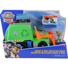Nessi World SPM-6071248 Paw Patrol  rocky ile Crush N Roll Geri Dönüşüm Kamyonu