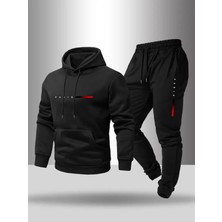 Bellanova Erkekler Için Spor Iki Parçalı Kapüşonlu Sweatshirt ve Pantolon Takımı