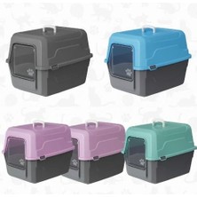 Pazarita Mikopet Deluxe Kapalı Kedi Tuvaleti