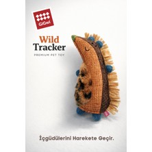 GiGwi Wild Tracker Rafya Kurdeleli Kirpi Kedi Oyuncağı – Kedi Naneli