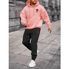 Bellanova Erkekler Için Spor Iki Parçalı Kapüşonlu Sweatshirt ve Pantolon Takımı