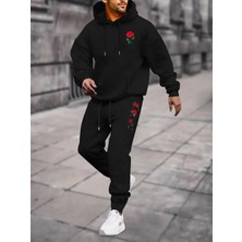 Bellanova Erkekler Için Spor Iki Parçalı Kapüşonlu Sweatshirt ve Pantolon Takımı