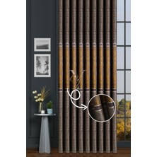 Yunilla Leonessa Pano Fon Perde V-2505 Sarı