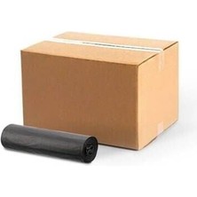 Home Jumbo Boy Siyah Çöp Torbası 80X110 cm - 800 gr 10 Lu