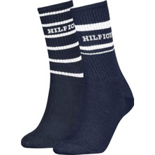 Tommy Hilfiger Th Women Sock 2p Hılfıger Kadın Beyaz Çorap - S701236457